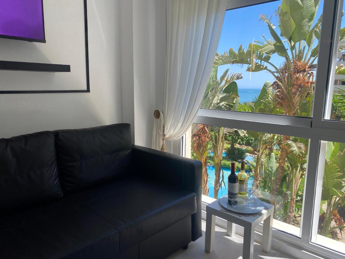 Modern Sea View Studio In Benal Beach Benalmádena Zewnętrze zdjęcie